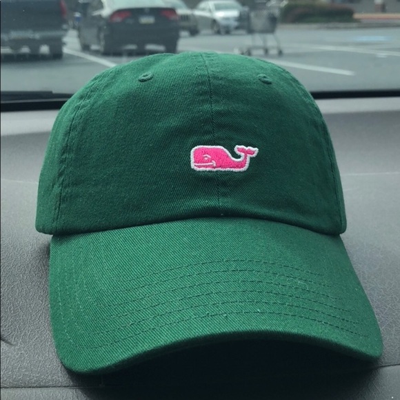 Forest Green Vineyard Vines Hat - Picture 1 of 1
